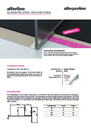 Datenblatt alferline Aluminium