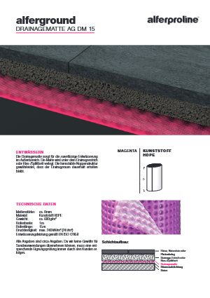 Datenblatt alferground AG DM 15