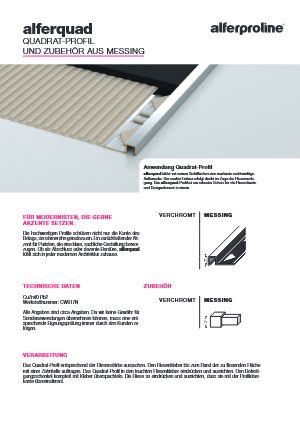 Datenblatt alferquad Messing