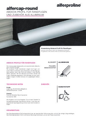Datenblatt alfercap-round Aluminium
