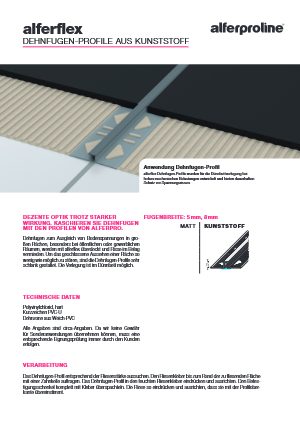 Datenblatt alferflex Kunststoff